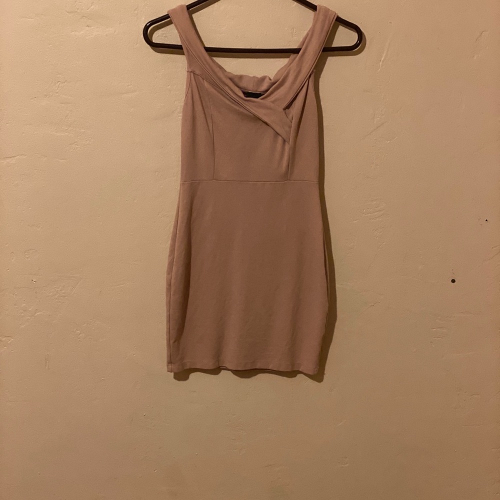 Off the shoulder Blush Mini dress